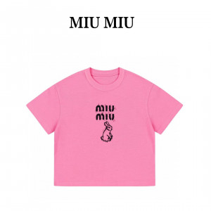 MIUMIU ミュウミュウ 半袖Tシャツ 女 G423256
